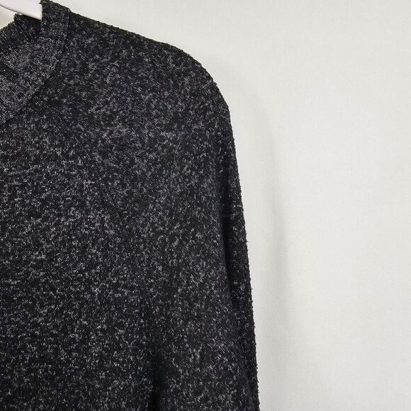 Joah Brown Longsleeve Crew Neck Longsleeve Tee in Charcoal - Size S/M - Picture 4 of 8